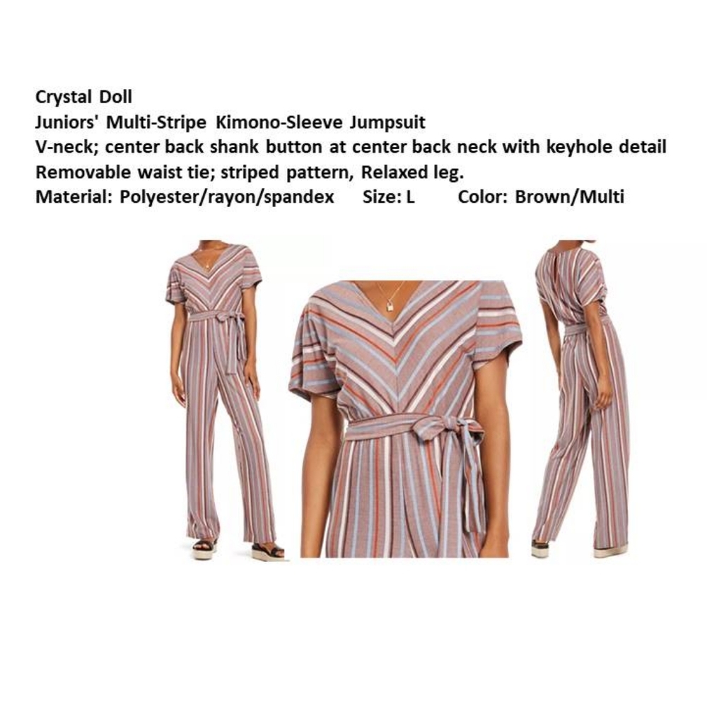 Juniors' Jumpsuit